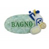 Targhetta Bagno