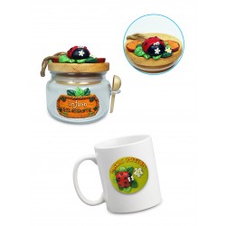 Porta infuso magio + Mug coccinella  magic potion