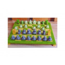scacchi rane/topi  con base (completo)