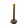 porta scottex in legno made in italy con girasoli