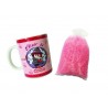 Tazza Elisir dell'amore + 300 gr di sali da bagno agli agrumi