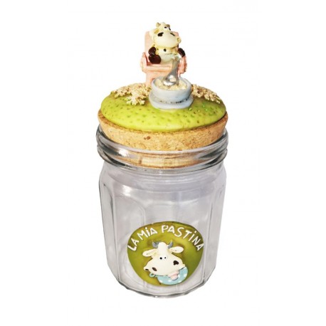 Barattolo porta pastina baby mucca Alice