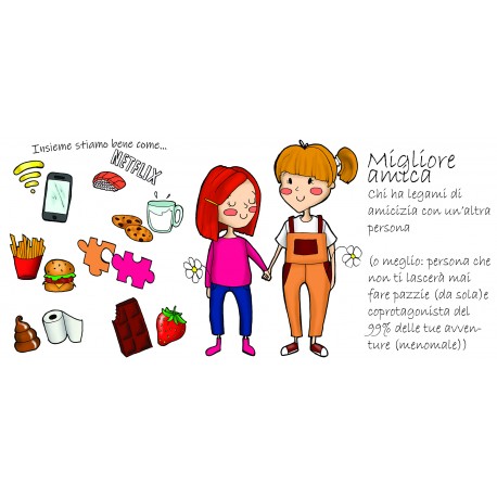 tazza della migliore amica donna /donna 