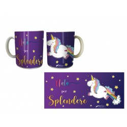 TAZZA UNICORNO "NATA PER SPLENDERE"