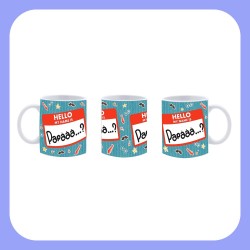 Tazza Hello My Name is Papà